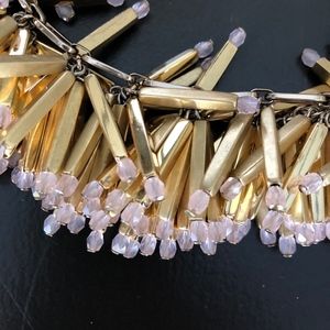 J.Crew Matchstick Necklace in Pink